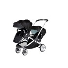 Prego 2072 İbiza Travel Set İkiz Bebek Arabası Siyah