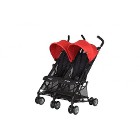 Prego Momentum İkiz Bebek Arabası-Kırmızı