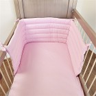 Aybi Baby Basic Bumper Set 70X130 Cm Pembe