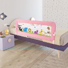 Evokids Katlanabilir Çocuk Yatak Bariyeri 140x52 cm - Pembe