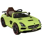 BabyHope Mercedes SLS-AMG Akülü Araba 12V Yeşil