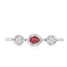 Pink Pırlanta 0.93 ct Yakut Yüzük