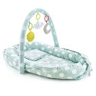Baby Jem 489 Oyuncaklı Anne Baba Yanı Yatağı Yeşil