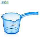 Babyjem Bebek Banyo Maşrapası Şeffaf Mavi