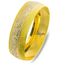 İşlemeli Mega 22 Ayar Altın Bilezik 26 Gr.