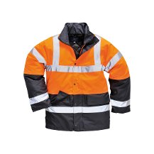REFLEKTÖRLÜ İKİ RENK TRAFİK PARKA