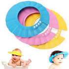 Ayarlanabilir Çıtçıtlı İnce Köpük Bebek Banyo Şapkası