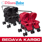 Beneto BT-151 Turado Çift Yönlü İkiz Bebek Arabası