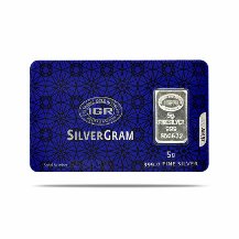 5 gr Gram Gümüş Külçe Gümüş İAR