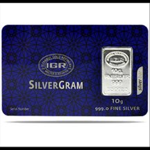 10 gr Gram Külçe Gümüş