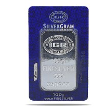100 gr Gram Külçe Gümüş