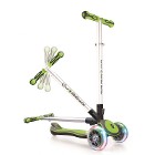 Globber Scooter/Elite Katlanan Işıklı/Yeşil