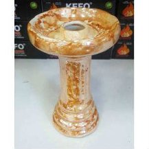 Seramik Nargile Lülesi (Dişi Üstten Geçmeli Nargileler İçin)15cm
