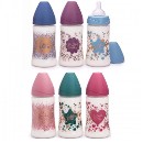 Suavinex 3162102 Biberon 270 ml Yuvarlak Silikon 3 Poz.Akış