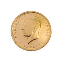 1 Adet Yatırımlık 22 Ayar Ata Lira Cumhuriyet Altını