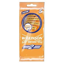 Wilkinson Sword 2 Çift Bıçaklı 5 Adet Kullan At Tıraş Bıçağı