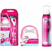 WS Wilkinson Sword Quattro Bikini Kadın Tıraş Bıçağı, 3lü Yedek v
