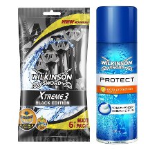 WS Wilkinson Sword Xtreme 3 Black Edition ve Protect Köpük Fırsat