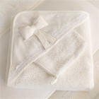 Funnababy Premium Baby - Beyaz Havlu - 90X90 Cm