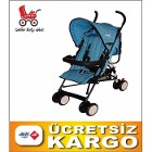 CRYSTAL BABY CB-204 RAİN MAVİ RENK BEBEK ARABASI