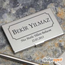 Kişiye Özel Metal Kartvizitlik