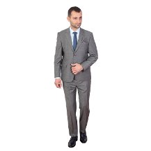 Crispino TKM75 4 DRP YÜN TAKIM ELBİSE GRi