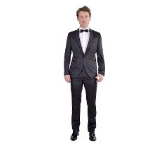 Crispino 523 SMOKİN TAKIM SiYAH