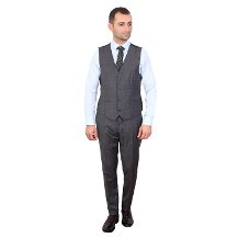 Crispino YTKM60 CMS1 YELEKLİ TAKIM ELBİSE ANTRASiT