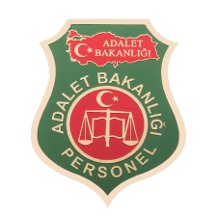 Adalet Bakanlığı Personel Cüzdan Rozeti