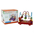 Tekerlekli Ahşap Koordinasyon Oyuncağı Eğitici Bebek Oyuncakları