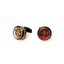 TF est. 1968 Genève - Suisse Tourbillon Openside Kol Düğmesi