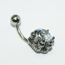 316 L Cerrahi Çelik Pençe Göbek Piercing