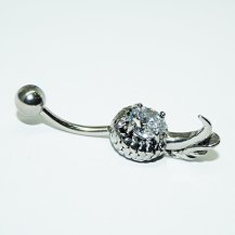 316 L Cerrahi Çelik Göbek Piercing