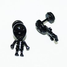 316L Cerrahi Çelik Halloween Kulak Piercing