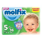 Molfix No 5 Bebek Bezi Jumbo Paket 11-18 Kg 36 Adet
