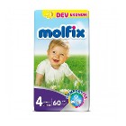 Molfix Süper Ekonomi Çocuk Bezi 4 Maxi (7-14 kg) 60'lı
