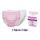 Sevi Bebe 2'Li Alıştırma Külodu Pembe-Beyaz 2 No: 15-20 Kg