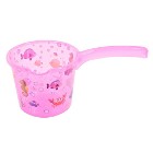Sevi Bebe Şeffaf Desenli Maşrapa Şeffaf Pembe