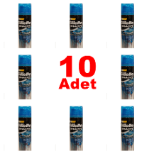 Gillette Mach 3 Tiras Jeli Komple Defans 200 Ml(10 Adet)