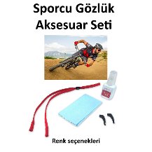 Sporcu Gözlük Aksesuar Seti