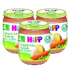 Hipp Organik Sebze Karışımı 125 Gr +4 Ay x 3 Adet