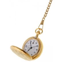HİSLON 9053 TAKVİMLİ NOSTALJİK KLASİK MODEL ZİNCİRLİ CEP SAATİ