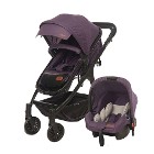 Baby2Go 8046 Caramio Travel Sistem Bebek Arabası Mor
