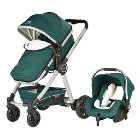 Baby2Go 6033 Power Plus Travel Sistem Bebek Arabası Yeşil