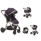 Baby2go Power Plus 2018 Travel Sistem Bebek Arabası Mor