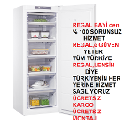 REGAL CDER 2102 A+ 220 lt 6 ÇEKMECELİ D. DONDURUCU AYNIGÜN KARGO