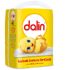DALİN BEBEK BAKIM ÖRTÜSÜ 10 ADET 60X60 CM