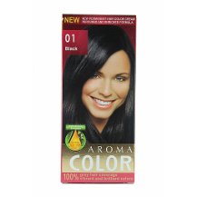 Aroma Color Saç Boyası 01 Siyah