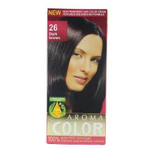 Aroma Color Saç Boyası 26 Koyu Kahve