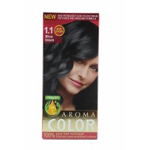 Aroma Color Saç Boyası 1.1 Mavi Siyah